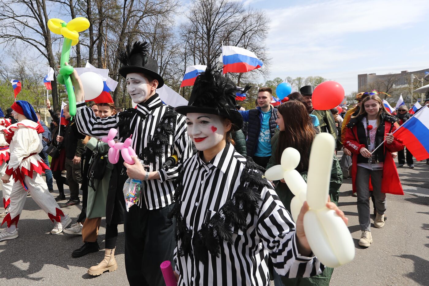 Russia EXPO. Circus Art March