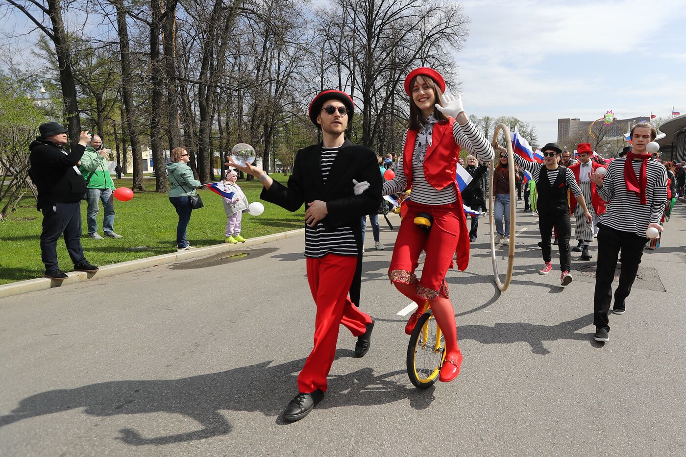 Russia EXPO. Circus Art March