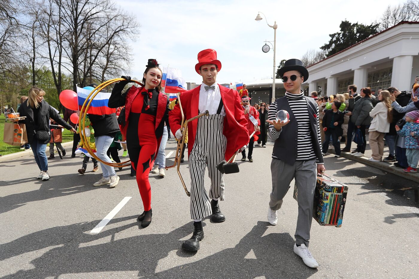 Russia EXPO. Circus Art March