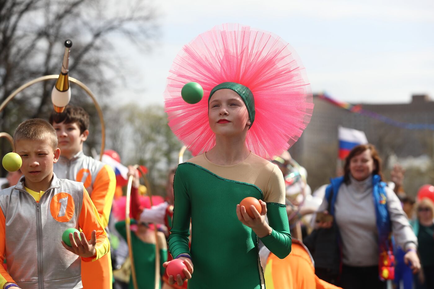 Russia EXPO. Circus Art March