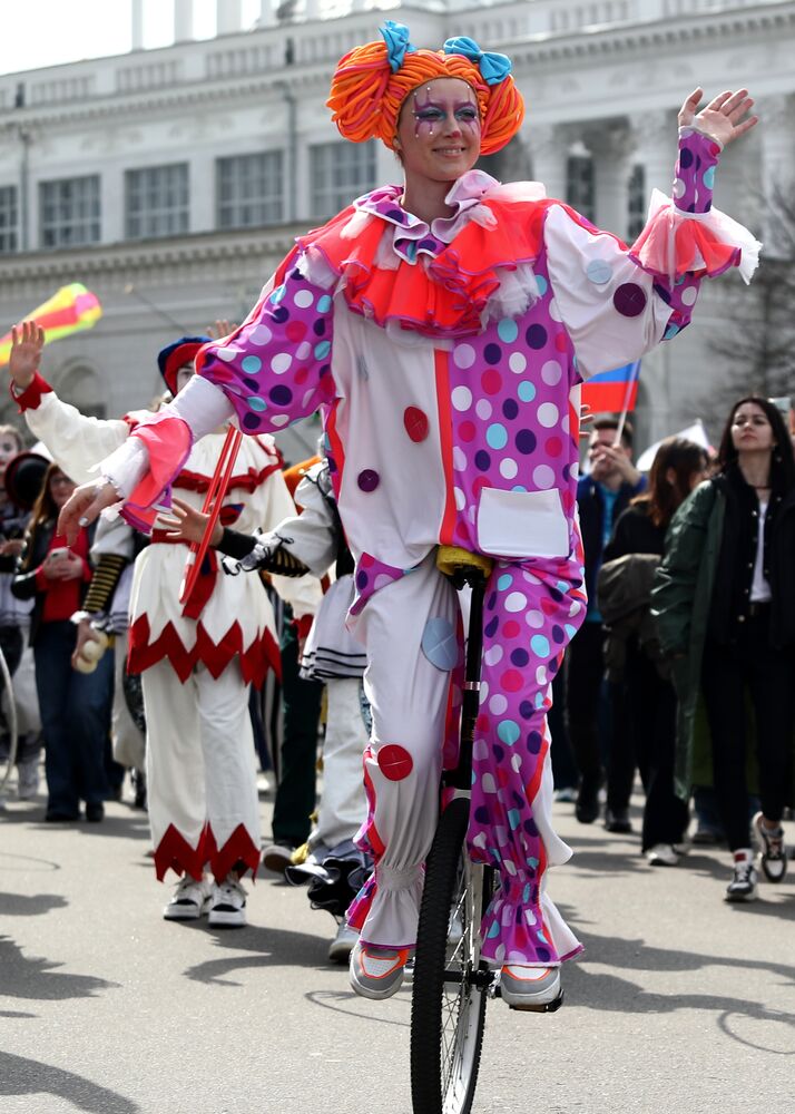 Russia EXPO. Circus Art March