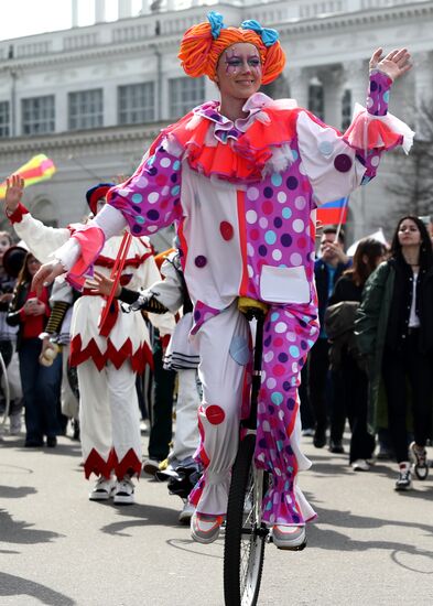 Russia EXPO. Circus Art March