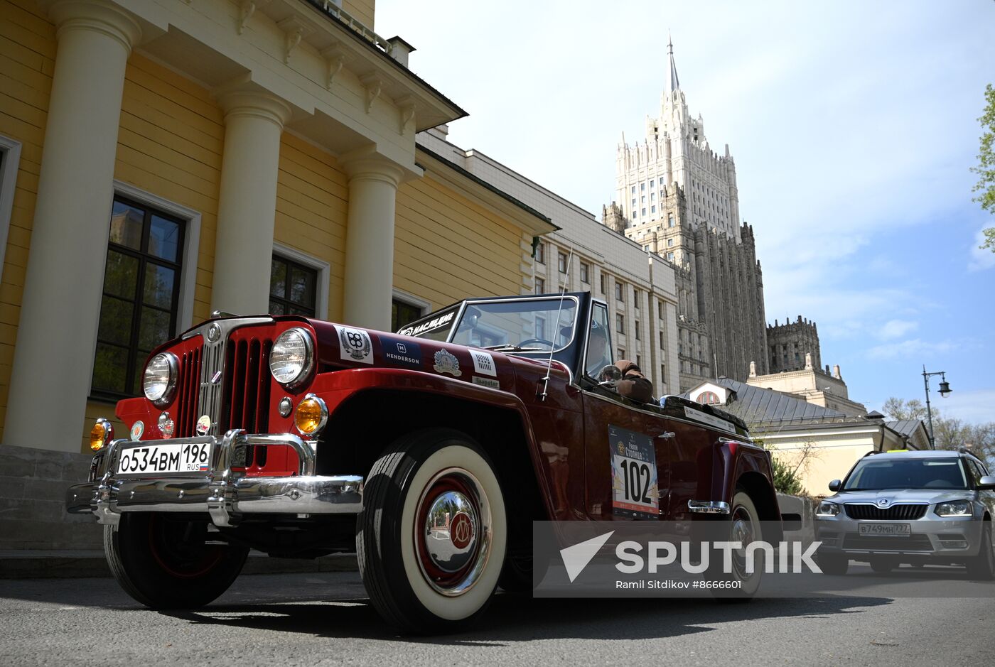 Russia Retro Cars Rally