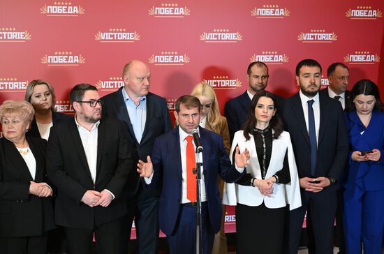 Russia Moldova Politicians Congress
