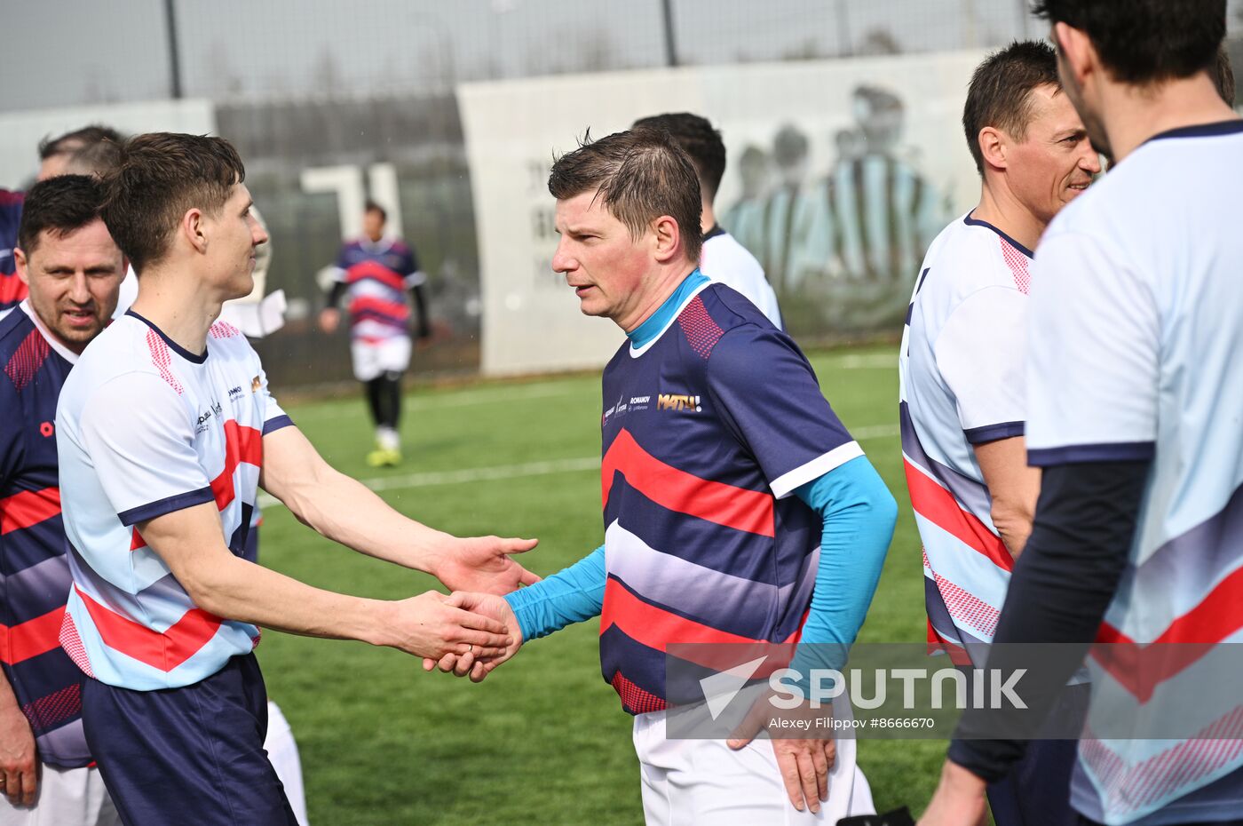 Russia Soccer Charity Match
