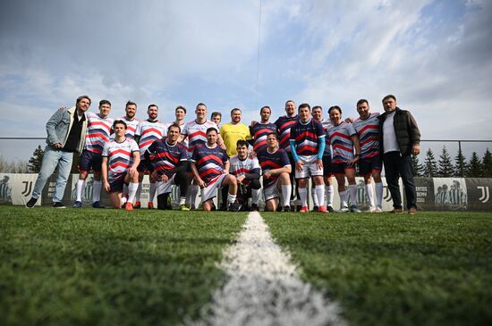 Russia Soccer Charity Match