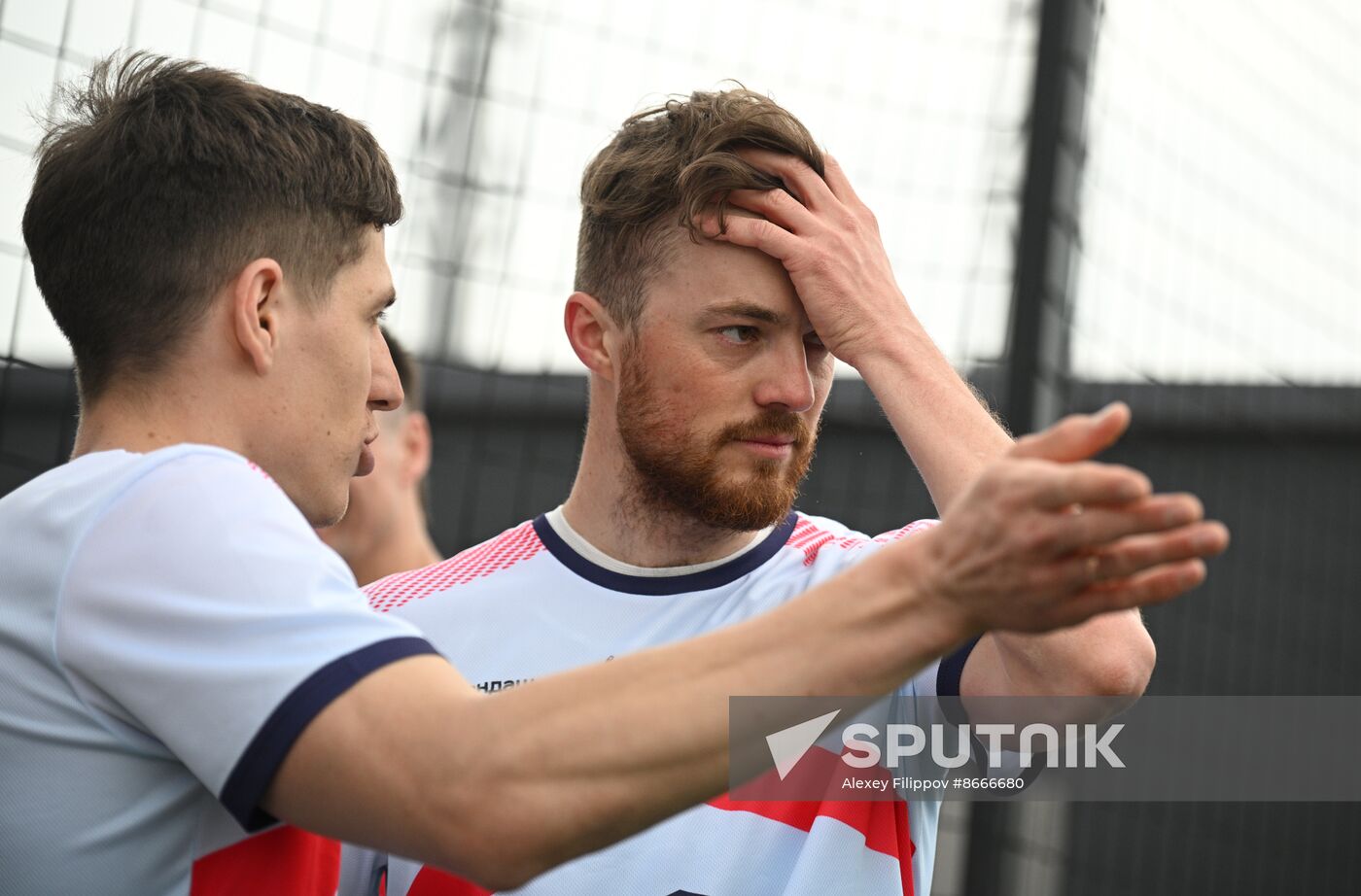 Russia Soccer Charity Match