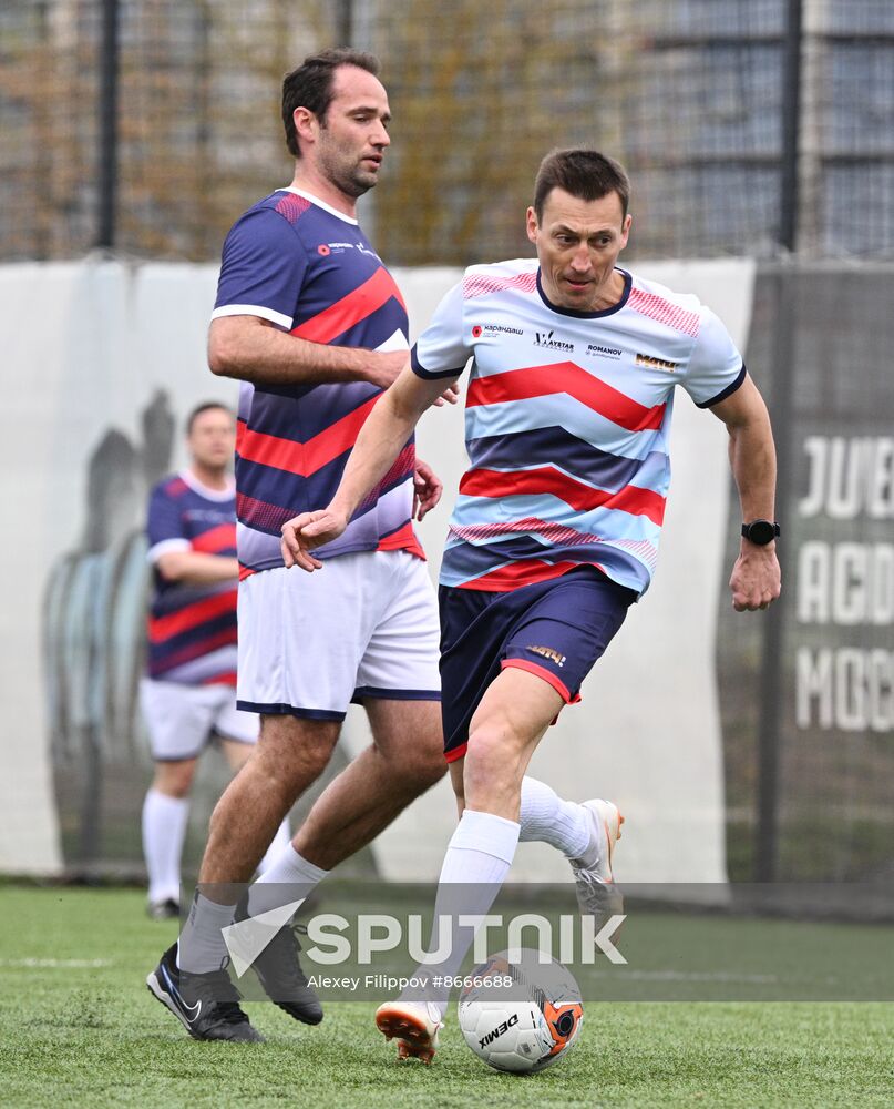 Russia Soccer Charity Match