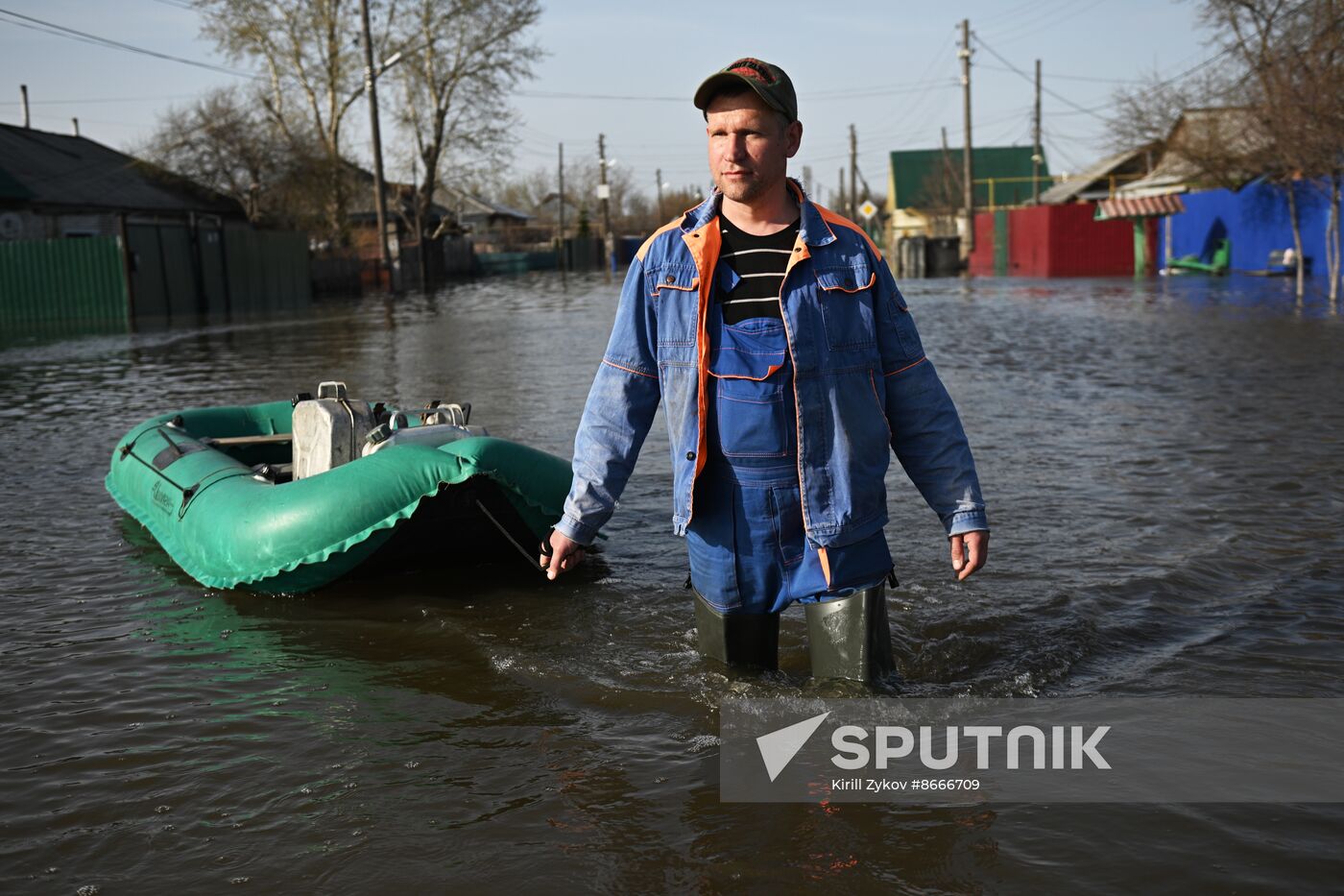 Russia Kurgan Floods