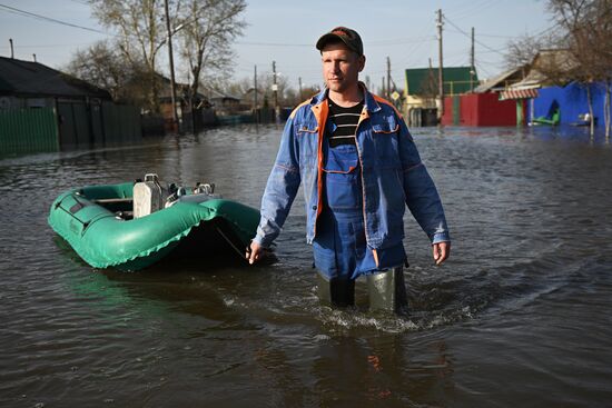 Russia Kurgan Floods