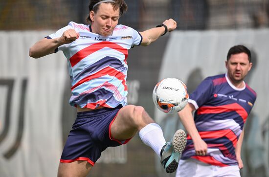 Russia Soccer Charity Match