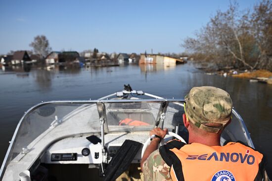 Russia Kurgan Floods