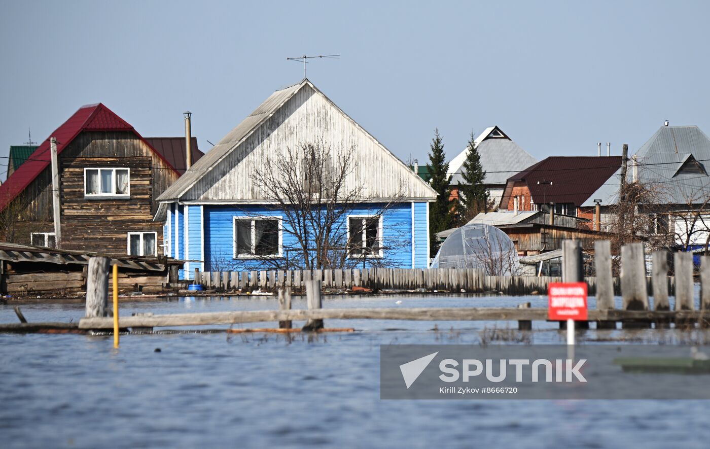 Russia Kurgan Floods