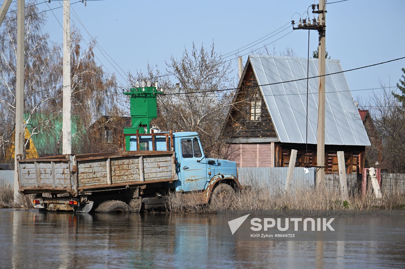 Russia Kurgan Floods