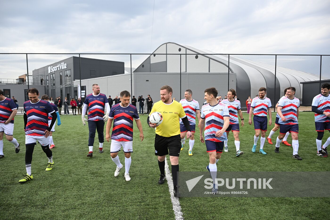 Russia Soccer Charity Match