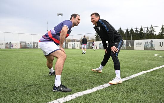 Russia Soccer Charity Match