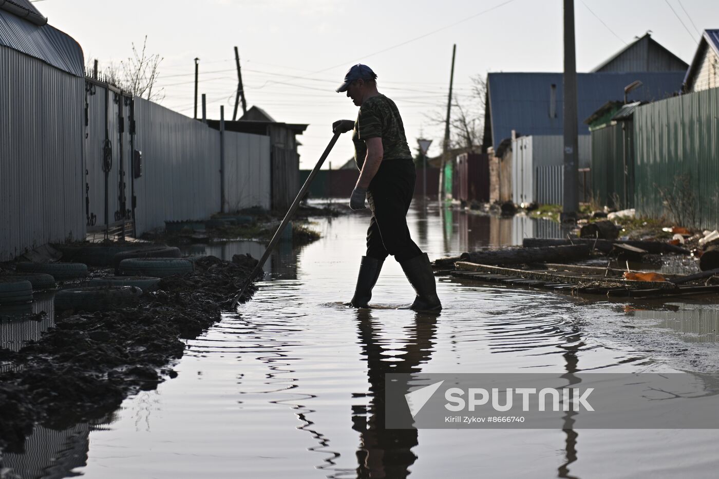 Russia Kurgan Floods