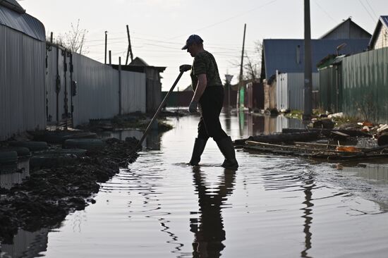 Russia Kurgan Floods