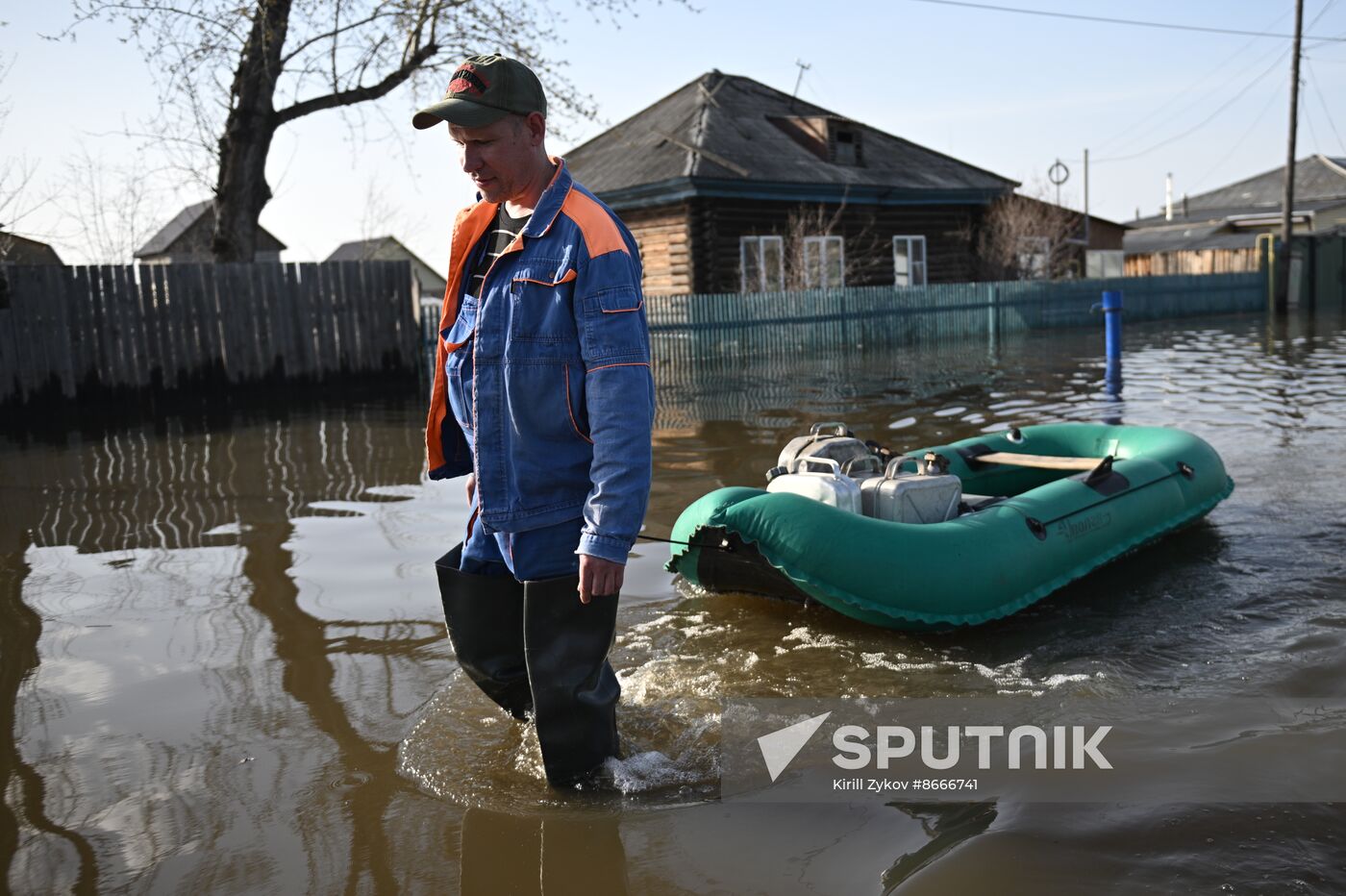 Russia Kurgan Floods