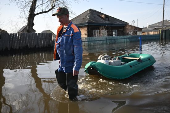 Russia Kurgan Floods