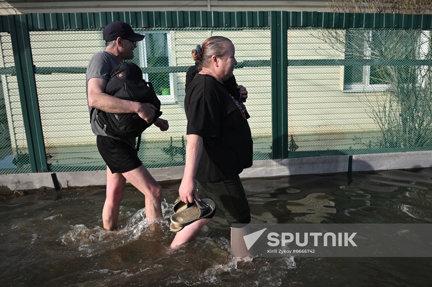 Russia Kurgan Floods