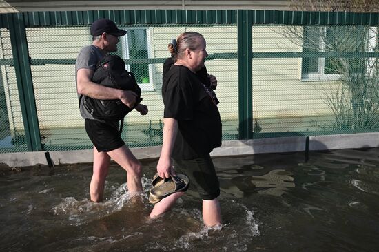 Russia Kurgan Floods