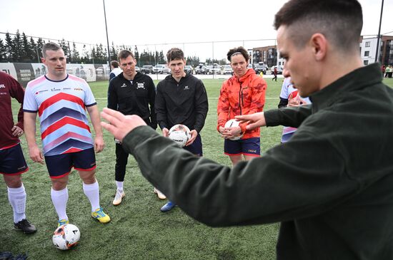 Russia Soccer Charity Match