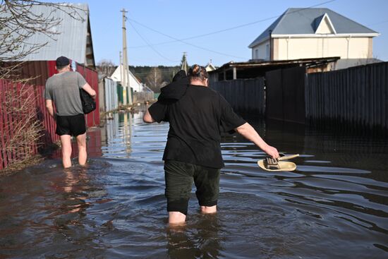 Russia Kurgan Floods