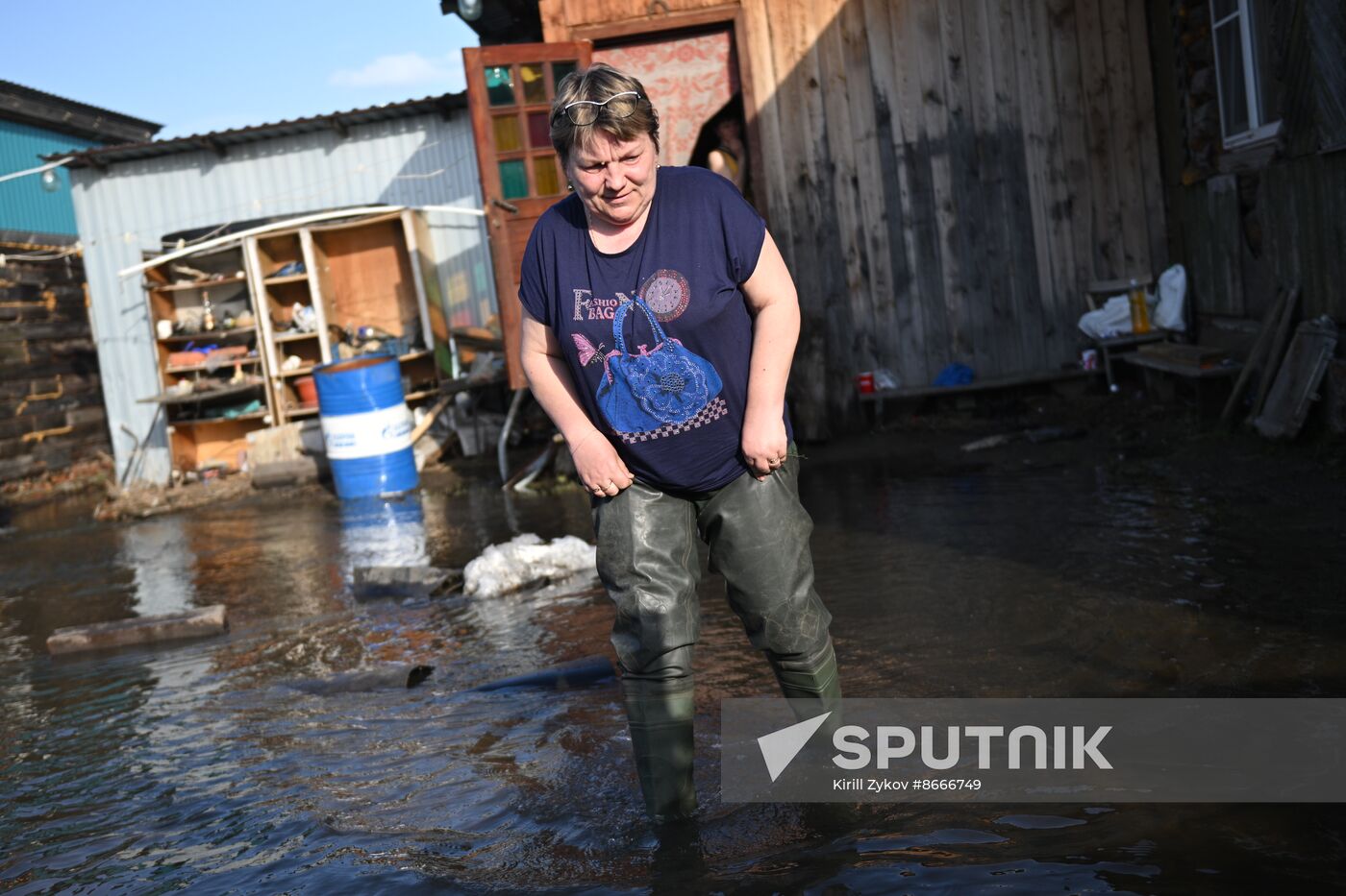 Russia Kurgan Floods