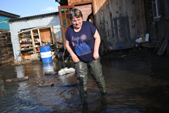 Russia Kurgan Floods