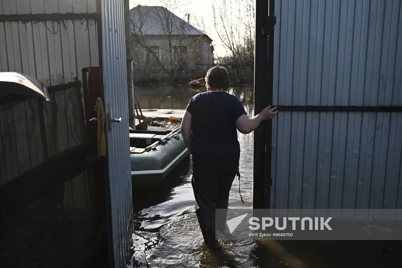 Russia Kurgan Floods