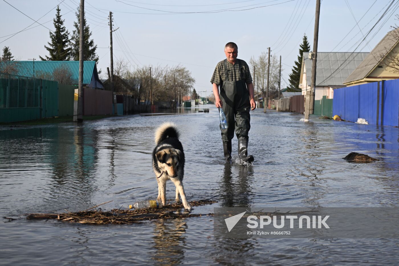 Russia Kurgan Floods