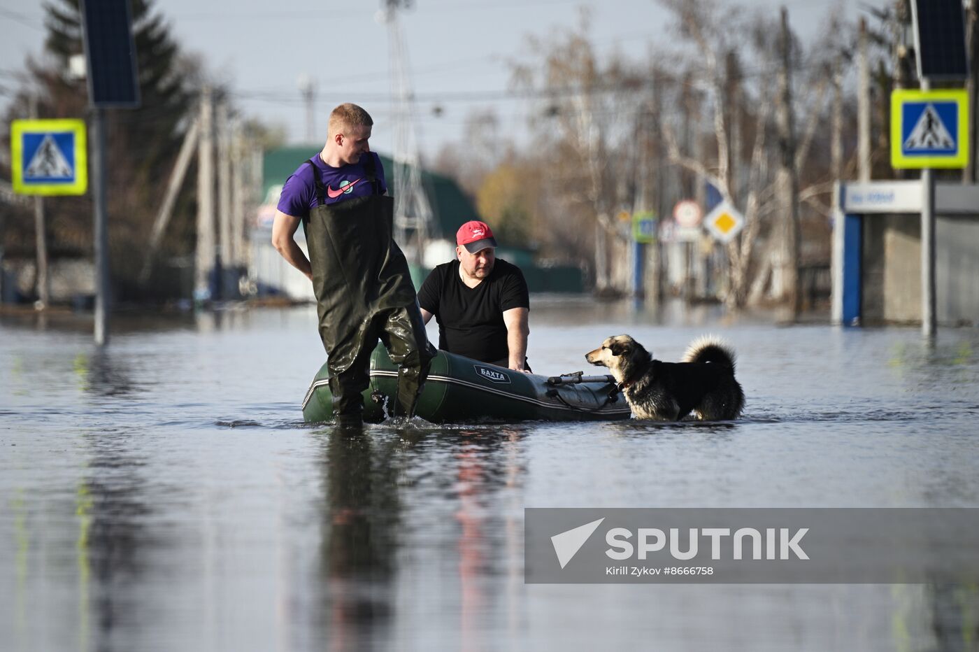 Russia Kurgan Floods