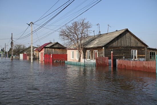 Russia Kurgan Floods