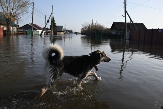 Russia Kurgan Floods