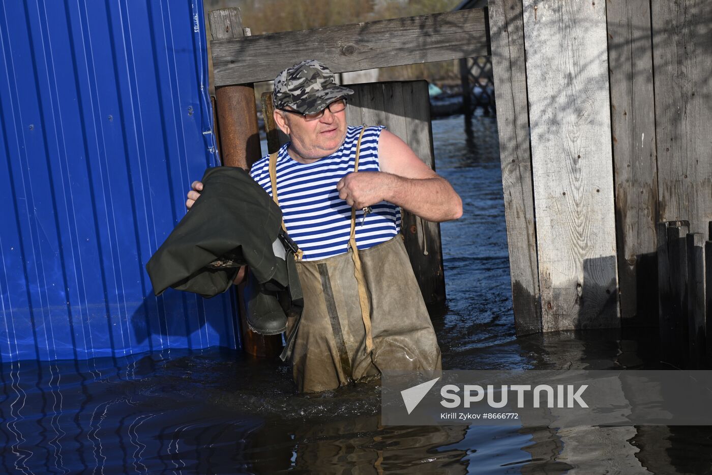 Russia Kurgan Floods