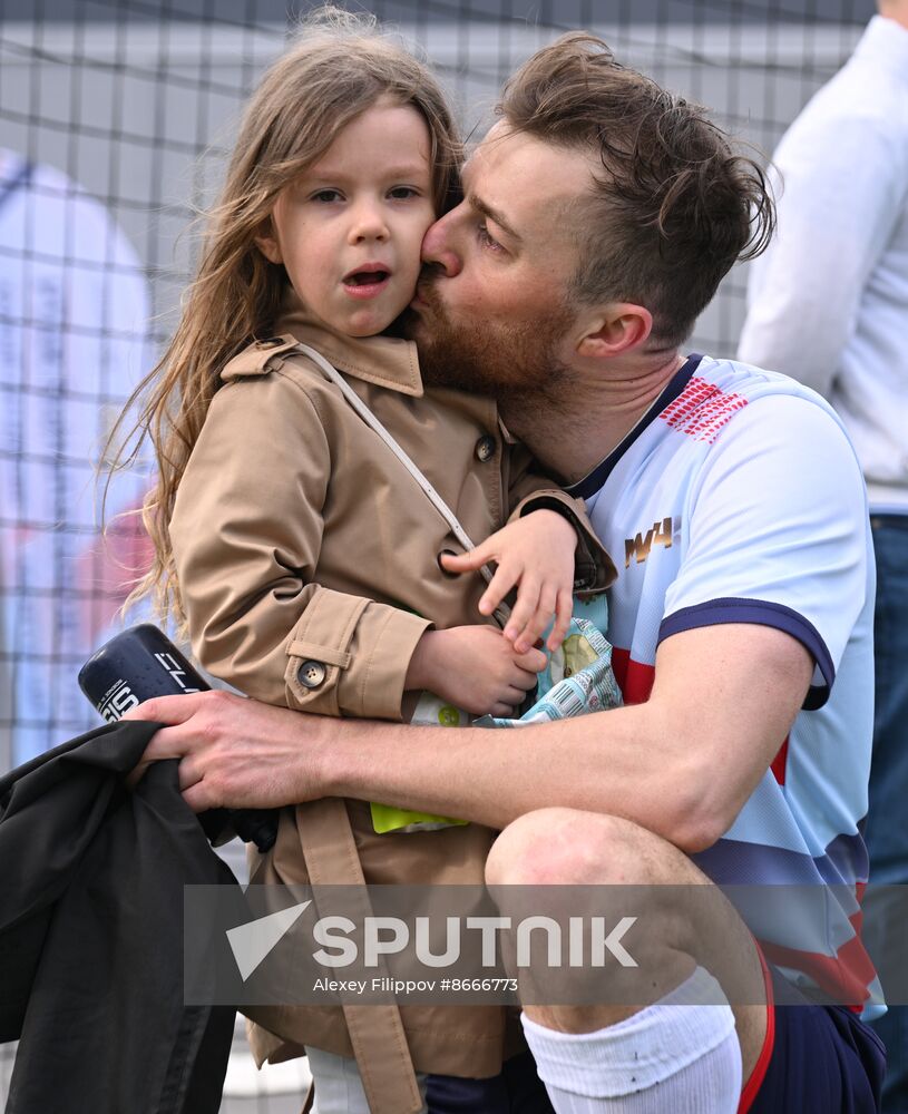 Russia Soccer Charity Match