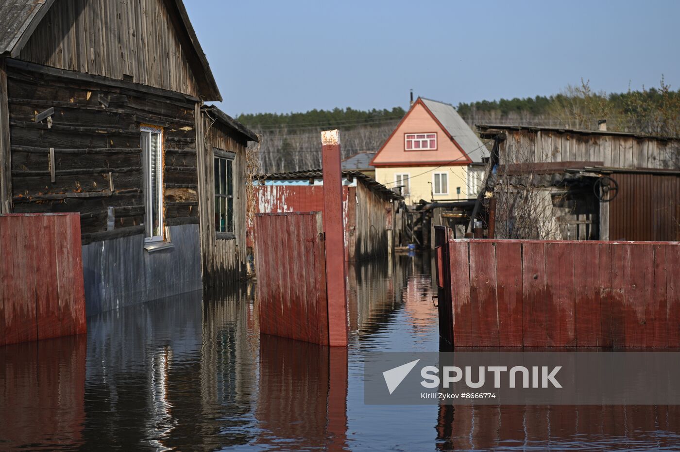 Russia Kurgan Floods