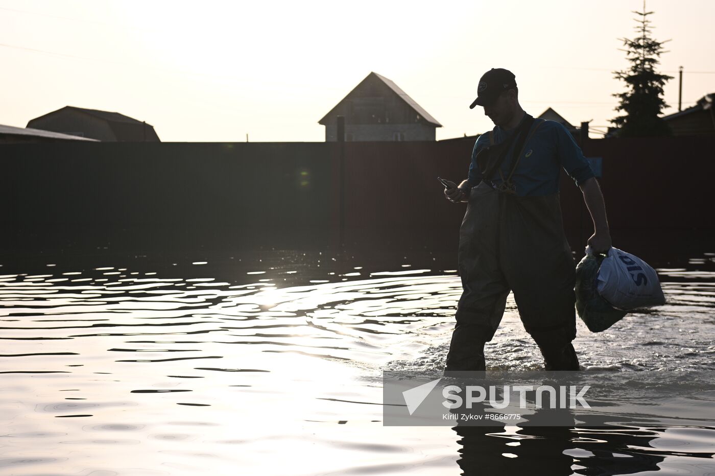 Russia Kurgan Floods