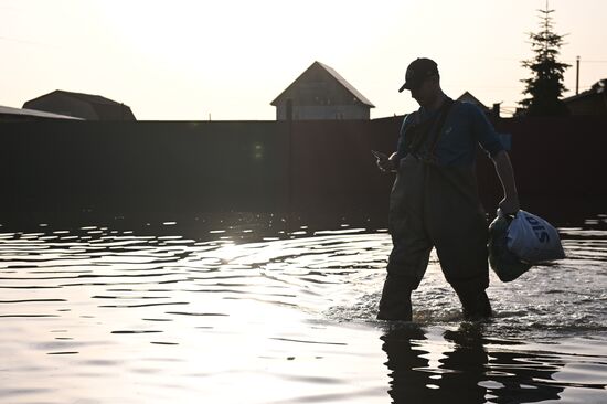 Russia Kurgan Floods