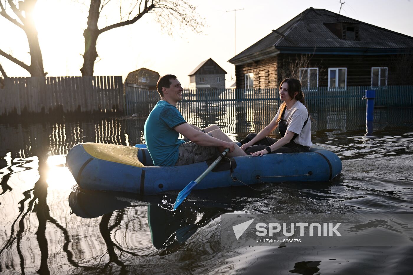 Russia Kurgan Floods