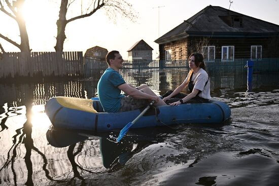 Russia Kurgan Floods