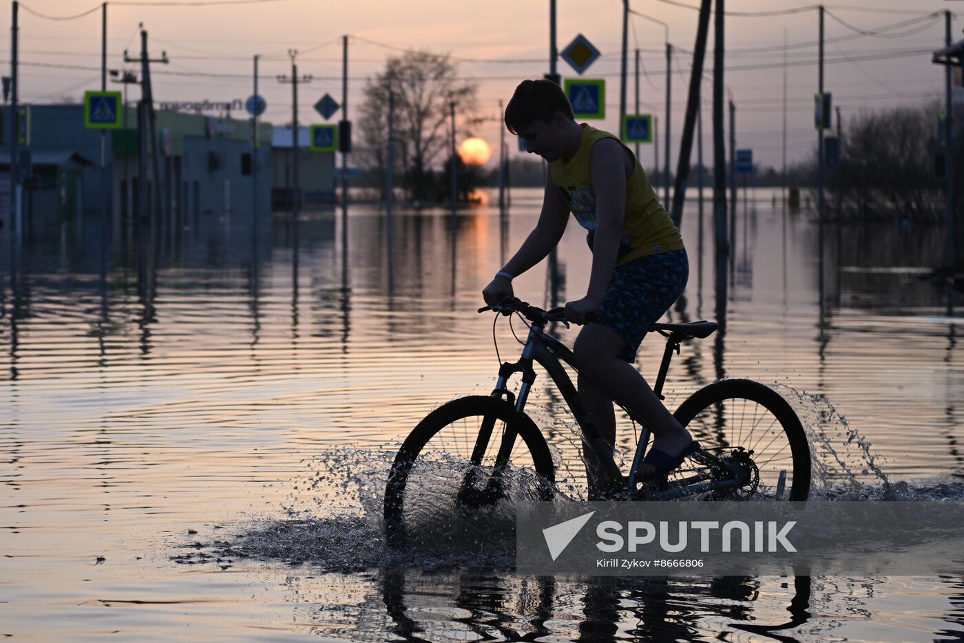 Russia Kurgan Floods