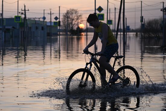 Russia Kurgan Floods