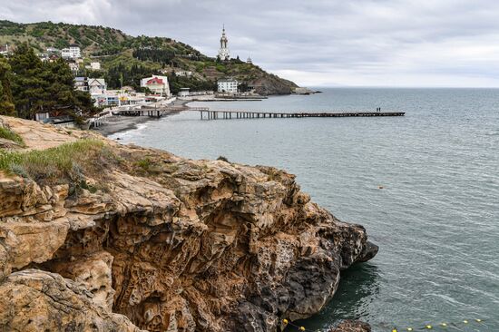 Russia Crimea Lighthouse Cathedral