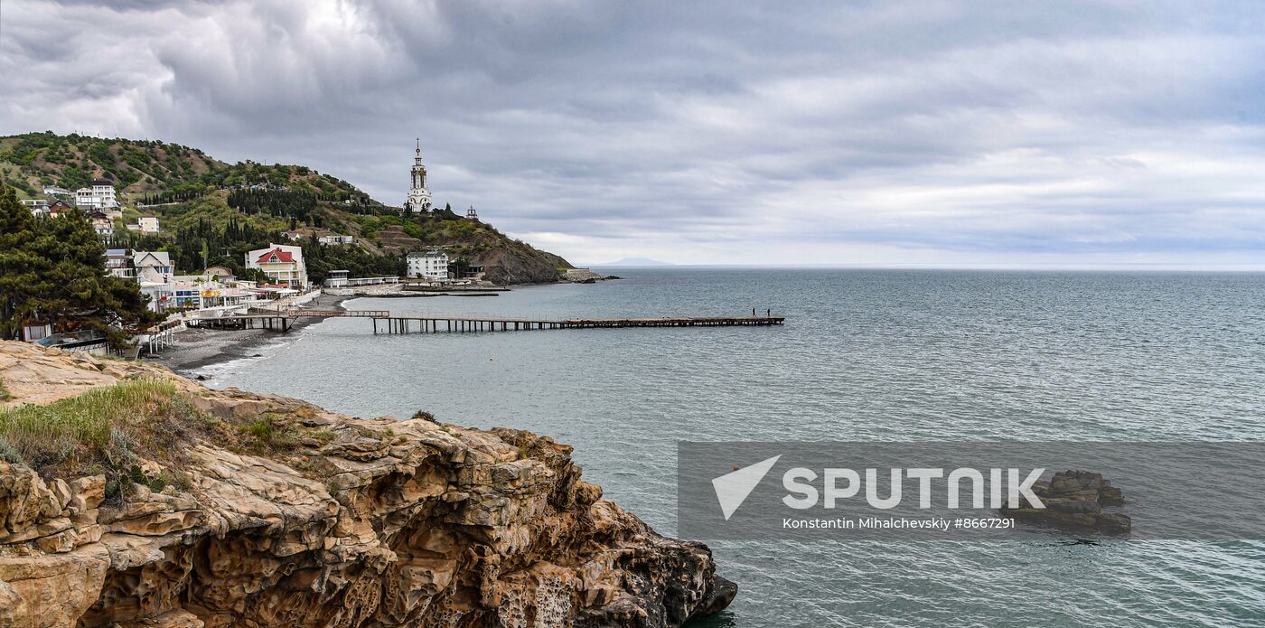 Russia Crimea Lighthouse Cathedral