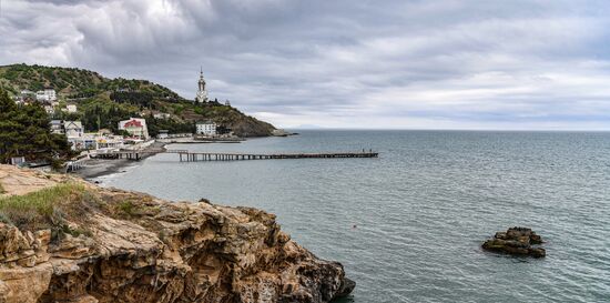 Russia Crimea Lighthouse Cathedral