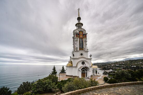 Russia Crimea Lighthouse Cathedral