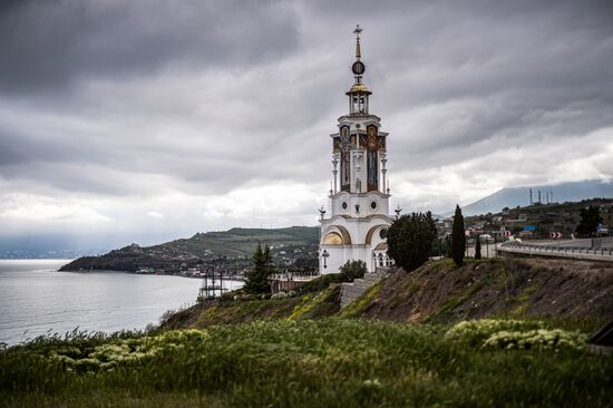 Russia Crimea Lighthouse Cathedral