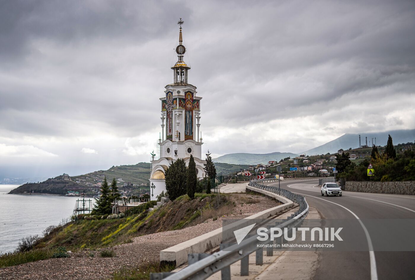 Russia Crimea Lighthouse Cathedral